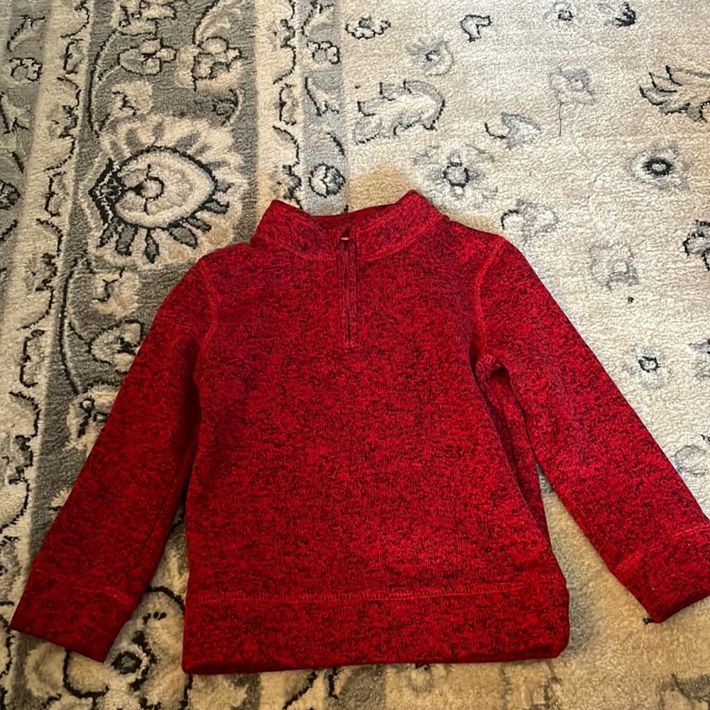 Red pullover